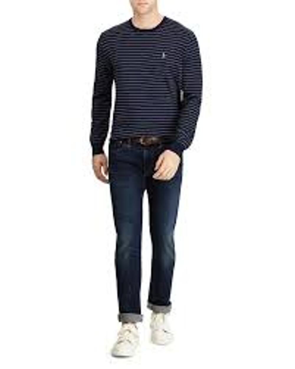 Polo Ralph Lauren Varick Slim Straight Leg Dark Wash Jeans Men's 32" W x 30" L
